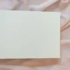 Trouwvideoboek linnen pastel groen