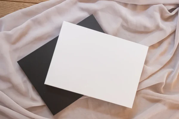 Trouwvideoboek hardcover zwart en wit