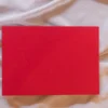 Luxe trouwvideoboek rood linnen
