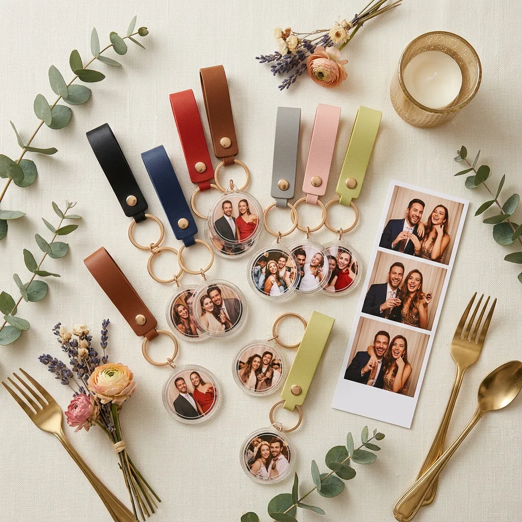 Sleutelhanger photobooth compleet
